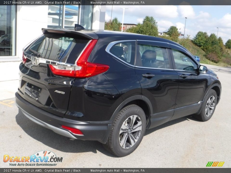 2017 Honda CR-V LX AWD Crystal Black Pearl / Black Photo #9