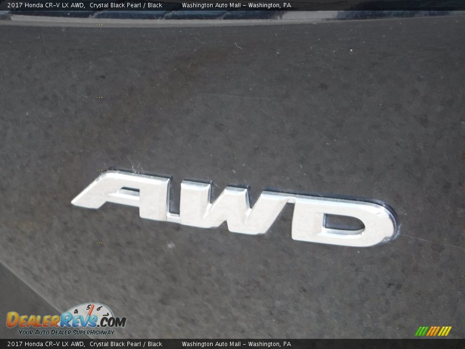 2017 Honda CR-V LX AWD Crystal Black Pearl / Black Photo #10
