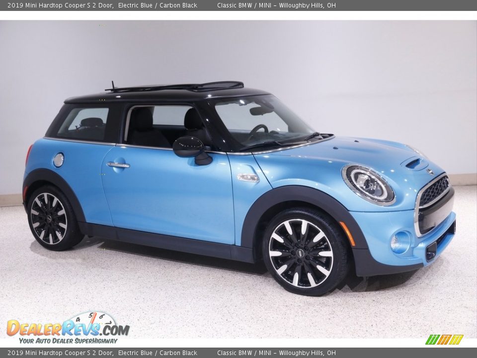 Electric Blue 2019 Mini Hardtop Cooper S 2 Door Photo #1