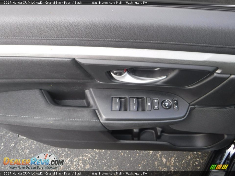 2017 Honda CR-V LX AWD Crystal Black Pearl / Black Photo #11