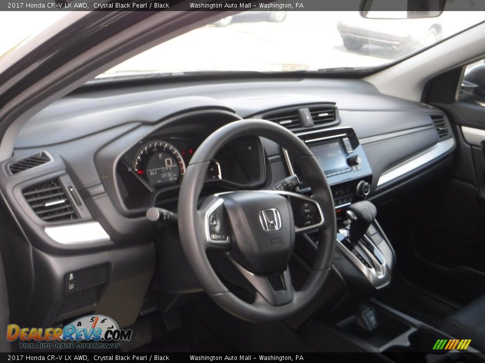 2017 Honda CR-V LX AWD Crystal Black Pearl / Black Photo #13