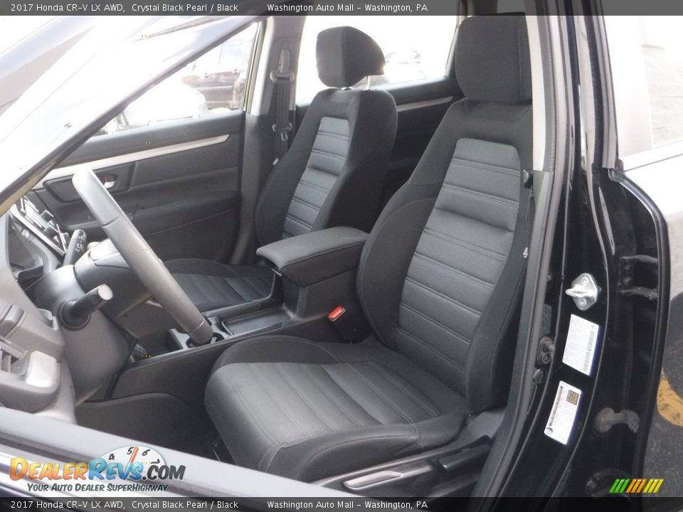 2017 Honda CR-V LX AWD Crystal Black Pearl / Black Photo #14