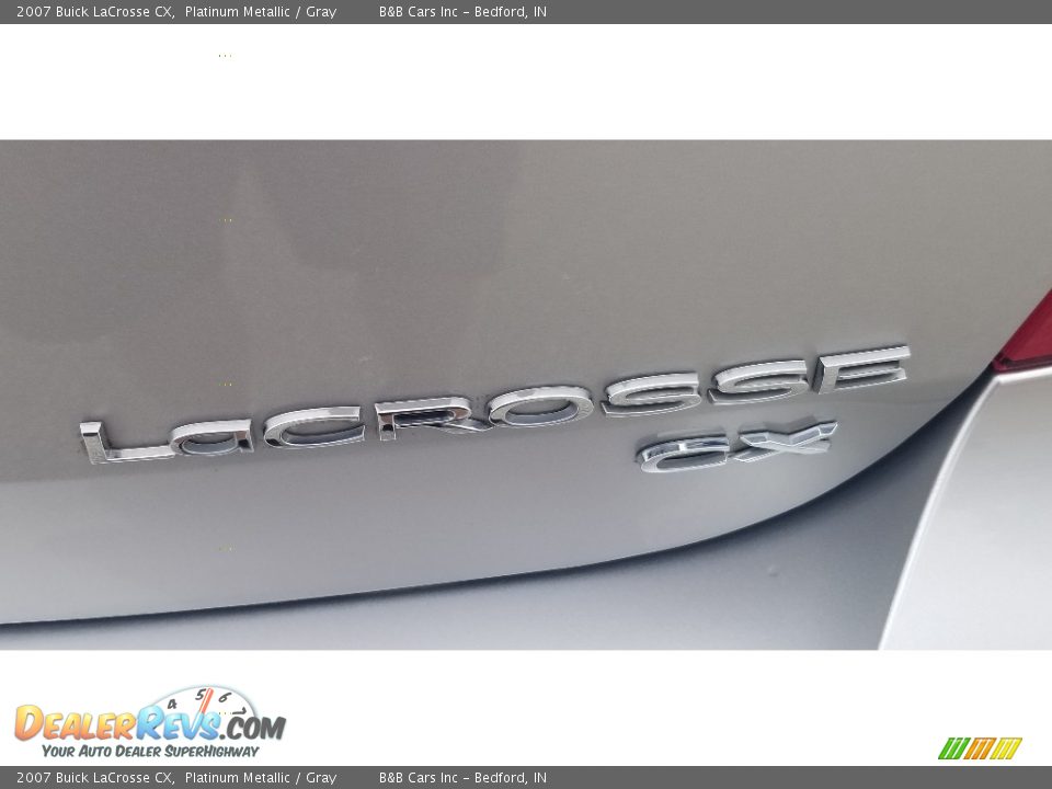 2007 Buick LaCrosse CX Platinum Metallic / Gray Photo #16