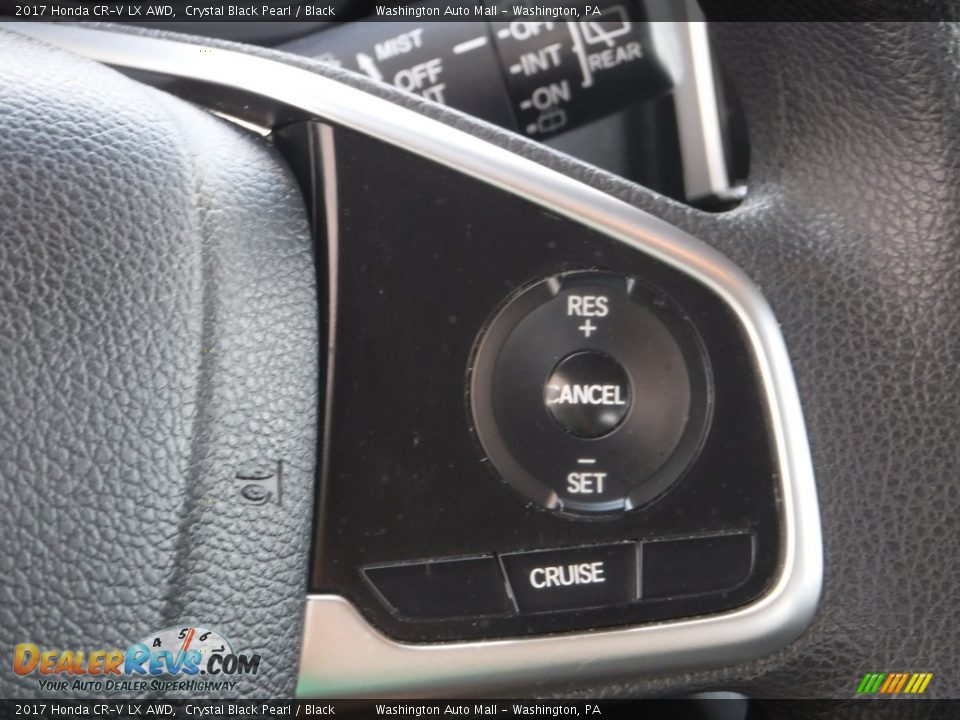 2017 Honda CR-V LX AWD Crystal Black Pearl / Black Photo #18