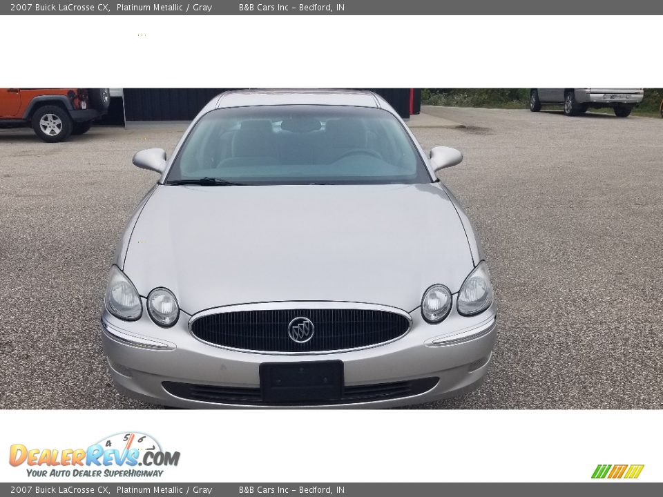 2007 Buick LaCrosse CX Platinum Metallic / Gray Photo #23