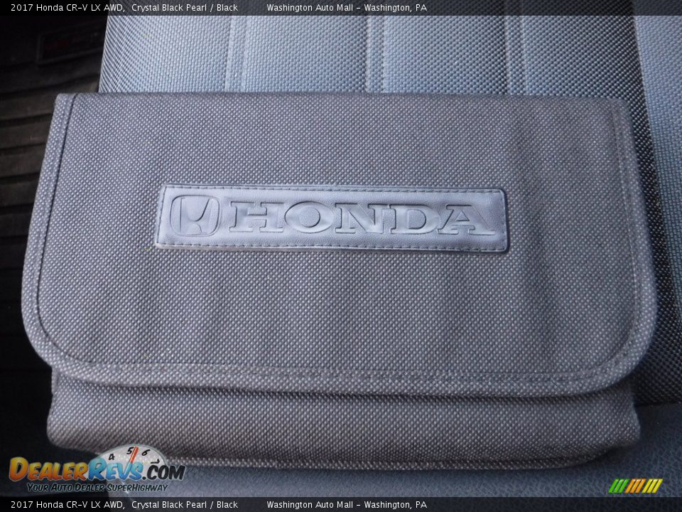 2017 Honda CR-V LX AWD Crystal Black Pearl / Black Photo #25