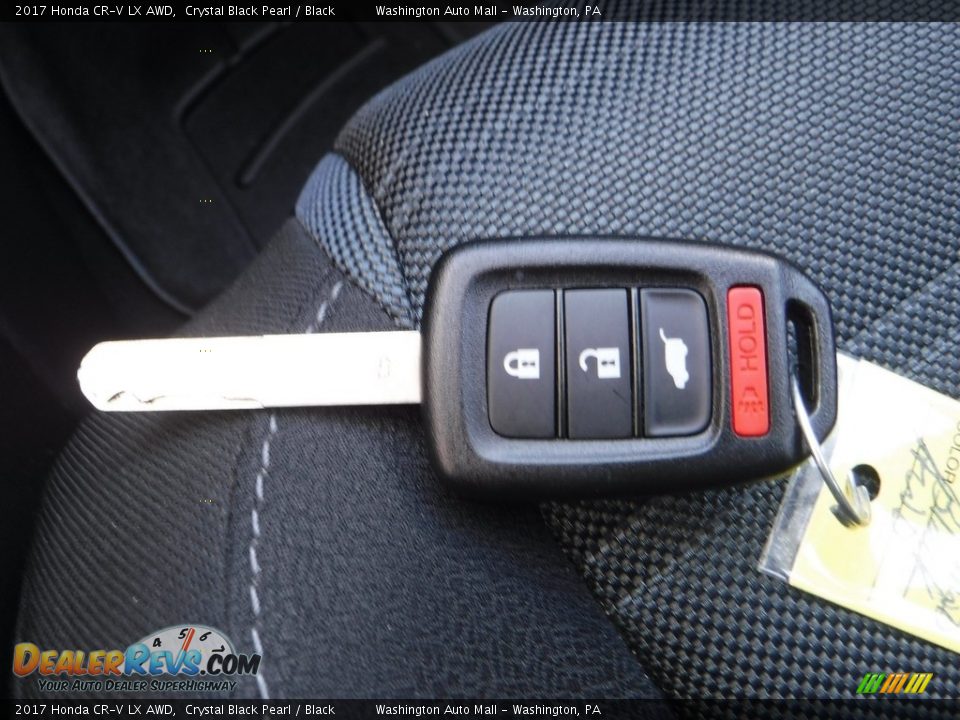 2017 Honda CR-V LX AWD Crystal Black Pearl / Black Photo #26