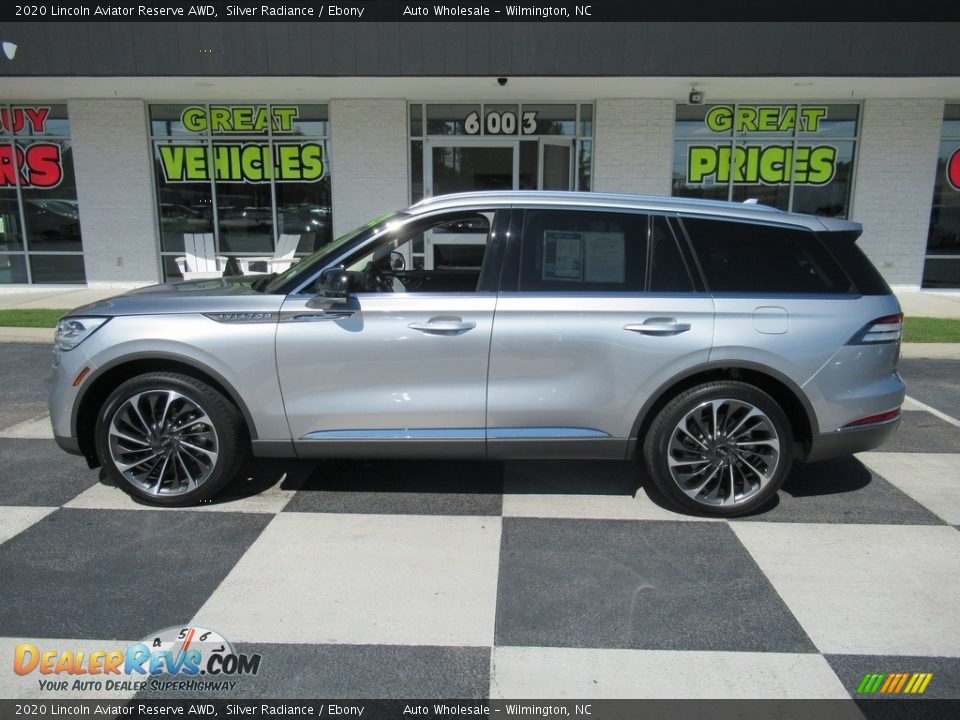 2020 Lincoln Aviator Reserve AWD Silver Radiance / Ebony Photo #1