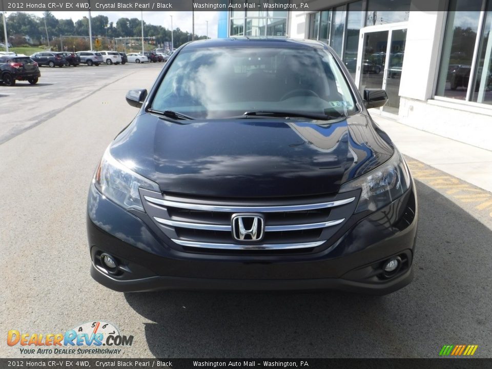 2012 Honda CR-V EX 4WD Crystal Black Pearl / Black Photo #5