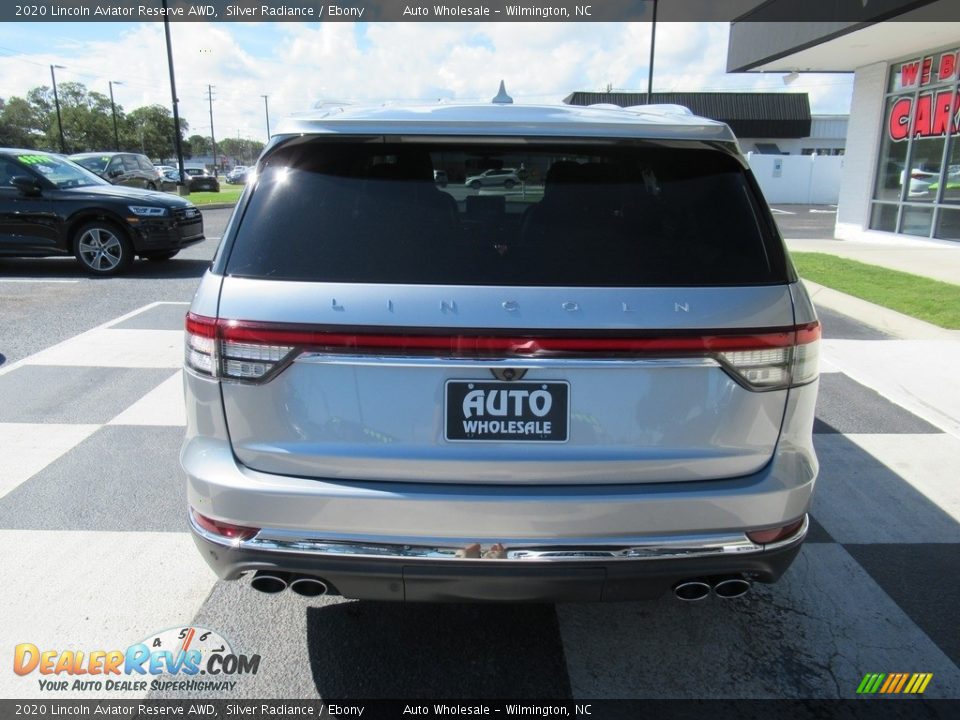 2020 Lincoln Aviator Reserve AWD Silver Radiance / Ebony Photo #4