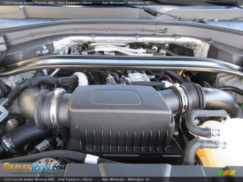 2020 Lincoln Aviator Reserve AWD Silver Radiance / Ebony Photo #6