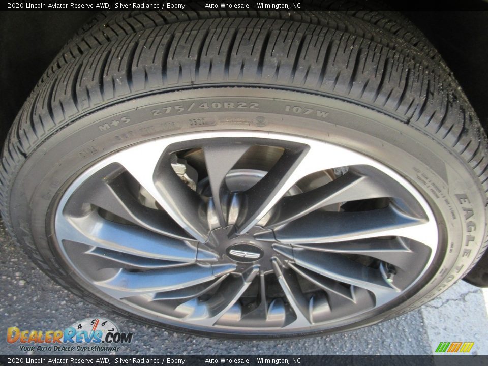 2020 Lincoln Aviator Reserve AWD Silver Radiance / Ebony Photo #7