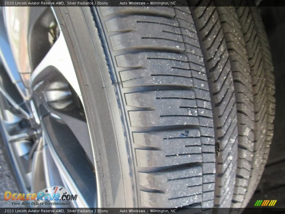 2020 Lincoln Aviator Reserve AWD Silver Radiance / Ebony Photo #8