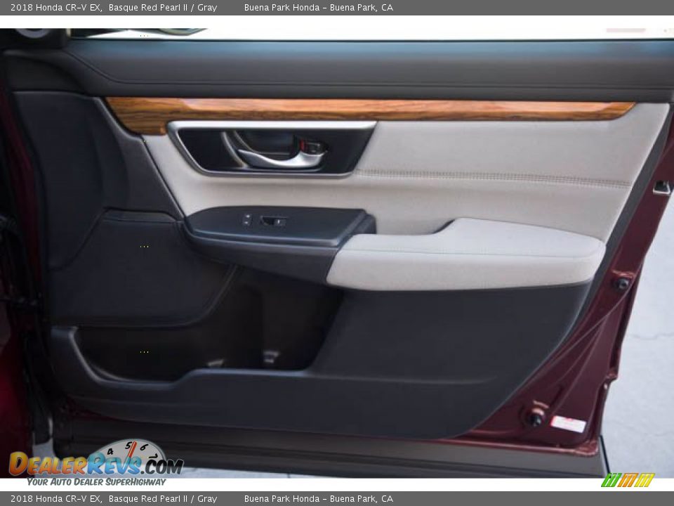 2018 Honda CR-V EX Basque Red Pearl II / Gray Photo #32