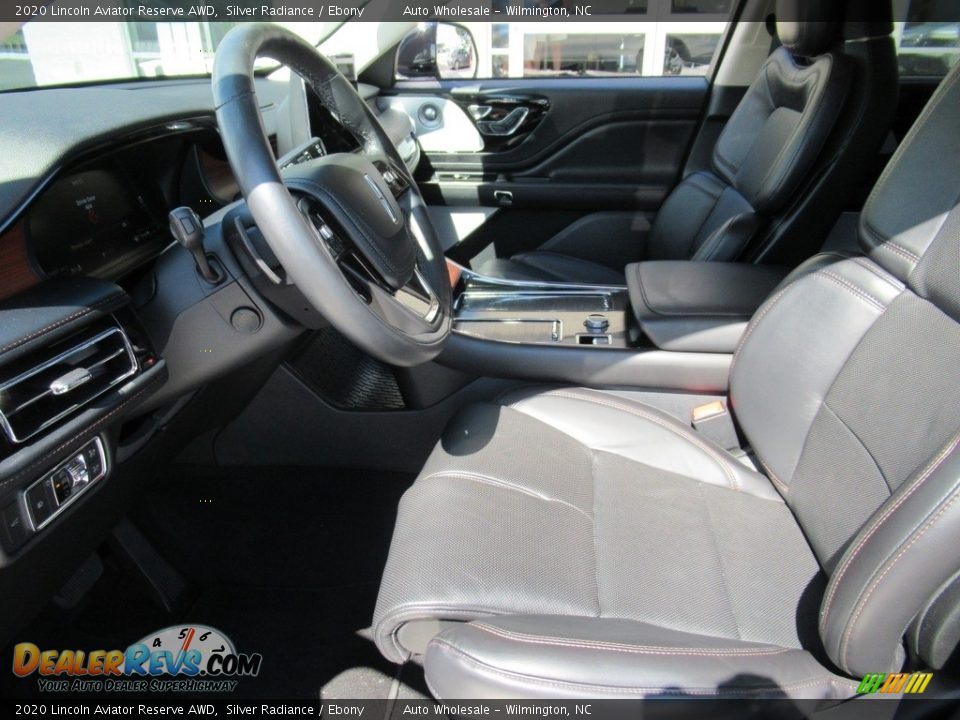 2020 Lincoln Aviator Reserve AWD Silver Radiance / Ebony Photo #10