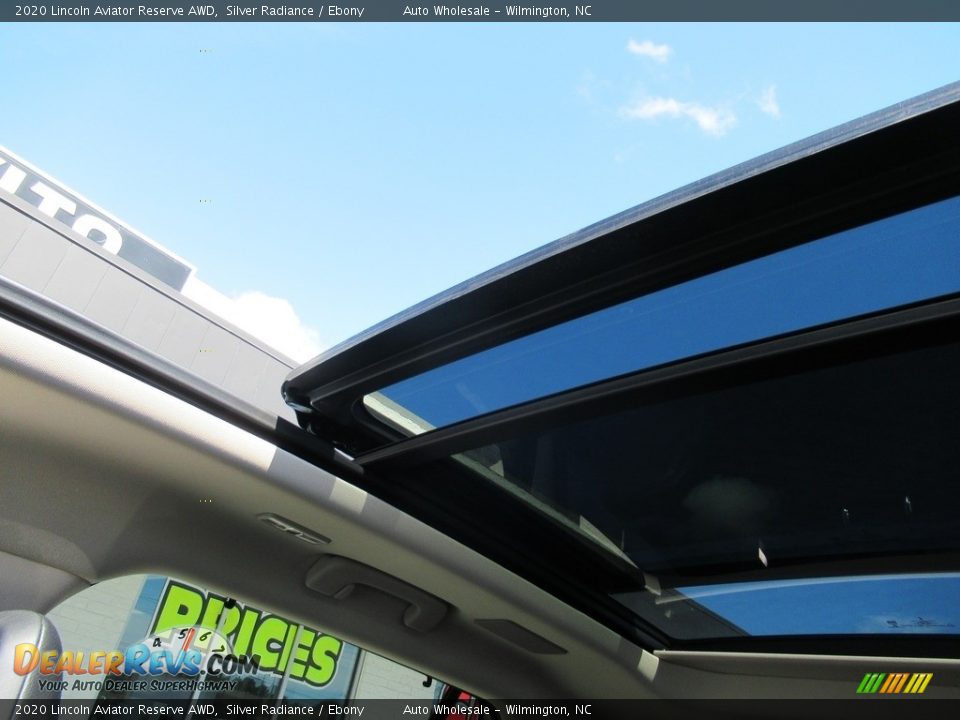 2020 Lincoln Aviator Reserve AWD Silver Radiance / Ebony Photo #11