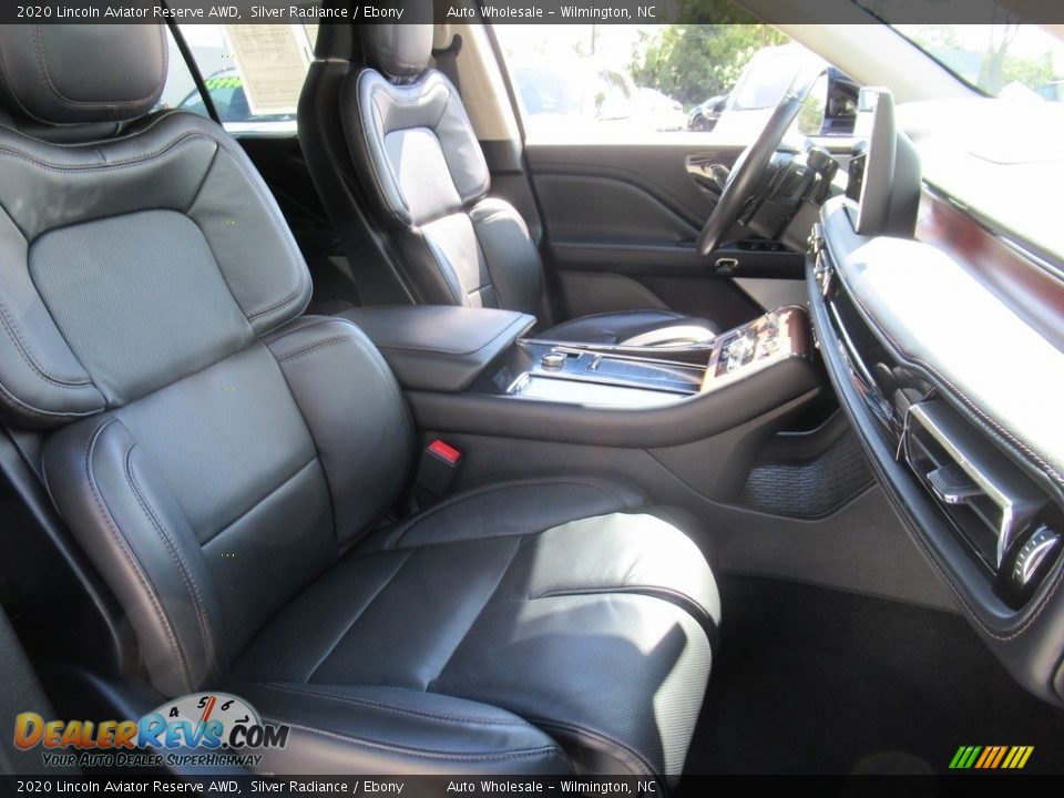 2020 Lincoln Aviator Reserve AWD Silver Radiance / Ebony Photo #13