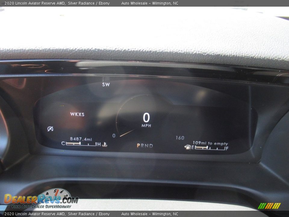2020 Lincoln Aviator Reserve AWD Silver Radiance / Ebony Photo #16