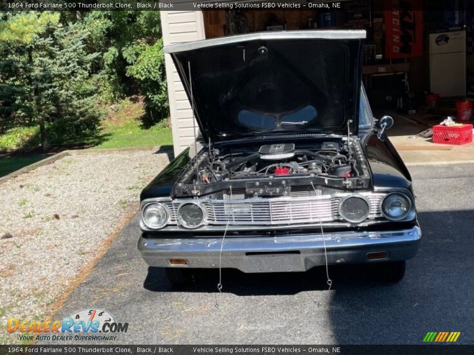 1964 Ford Fairlane 500 Thunderbolt Clone Black / Black Photo #11