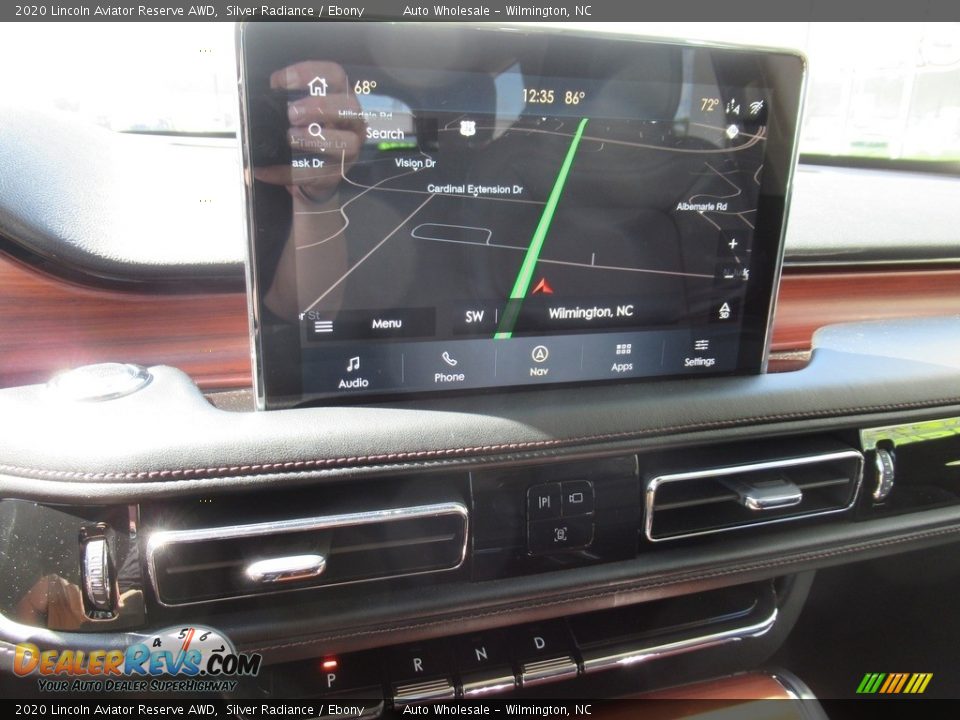 2020 Lincoln Aviator Reserve AWD Silver Radiance / Ebony Photo #17