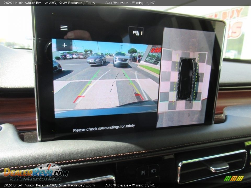 2020 Lincoln Aviator Reserve AWD Silver Radiance / Ebony Photo #18