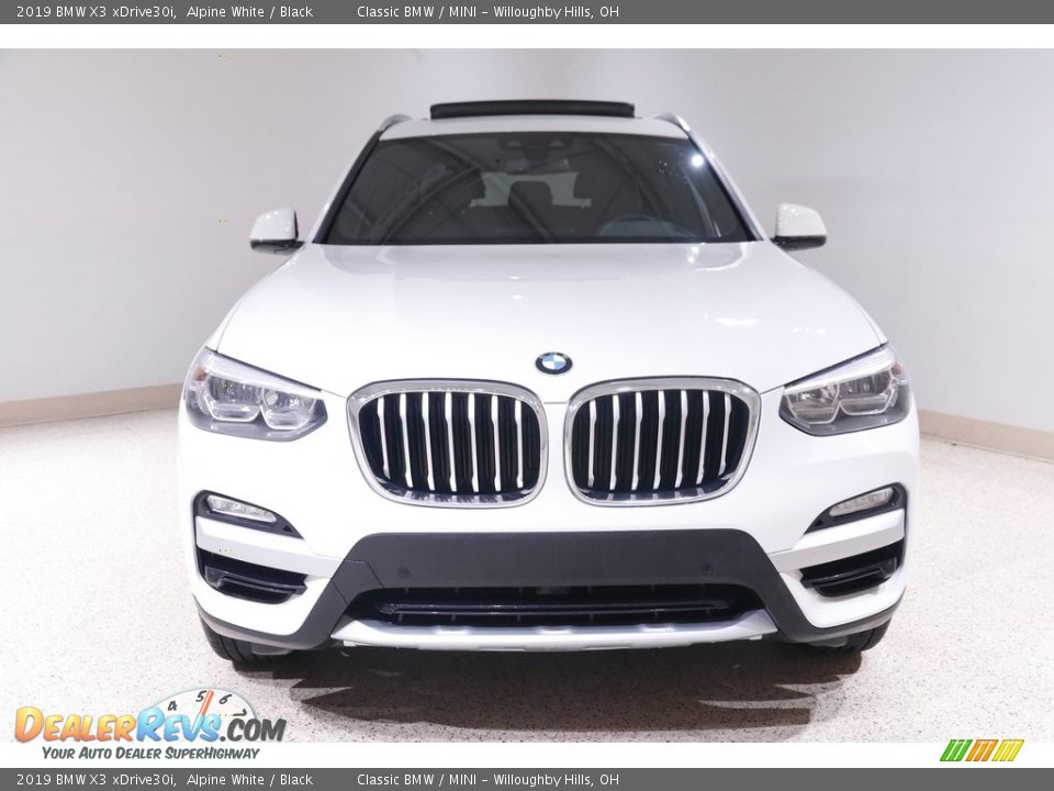 2019 BMW X3 xDrive30i Alpine White / Black Photo #2