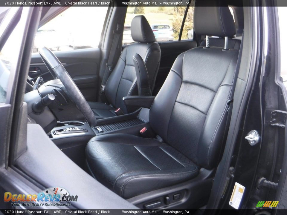 2020 Honda Passport EX-L AWD Crystal Black Pearl / Black Photo #15