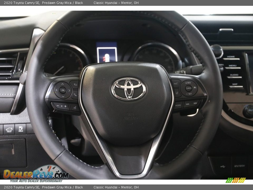 2020 Toyota Camry SE Predawn Gray Mica / Black Photo #7