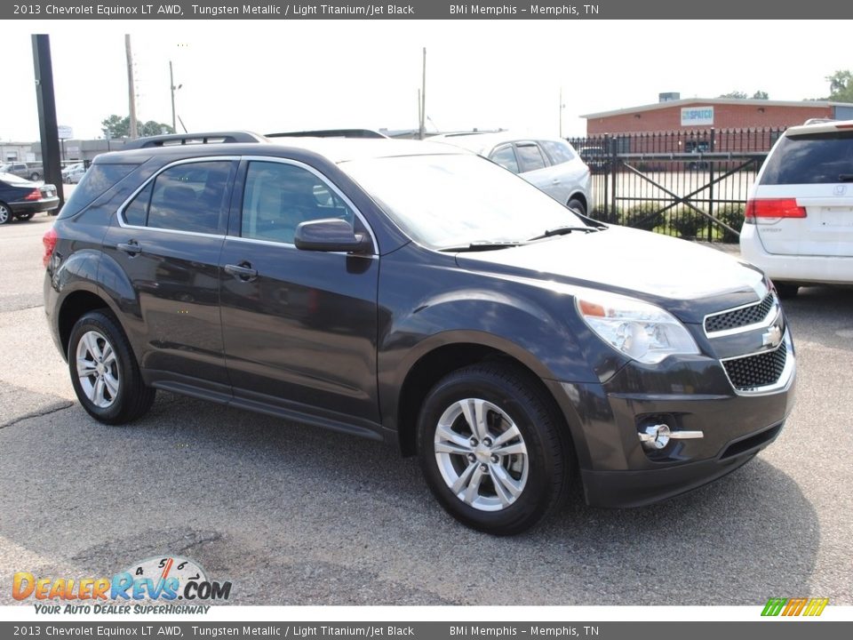 2013 Chevrolet Equinox LT AWD Tungsten Metallic / Light Titanium/Jet Black Photo #7