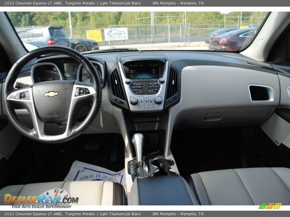 2013 Chevrolet Equinox LT AWD Tungsten Metallic / Light Titanium/Jet Black Photo #9