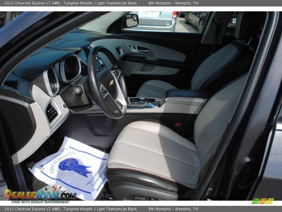 2013 Chevrolet Equinox LT AWD Tungsten Metallic / Light Titanium/Jet Black Photo #11