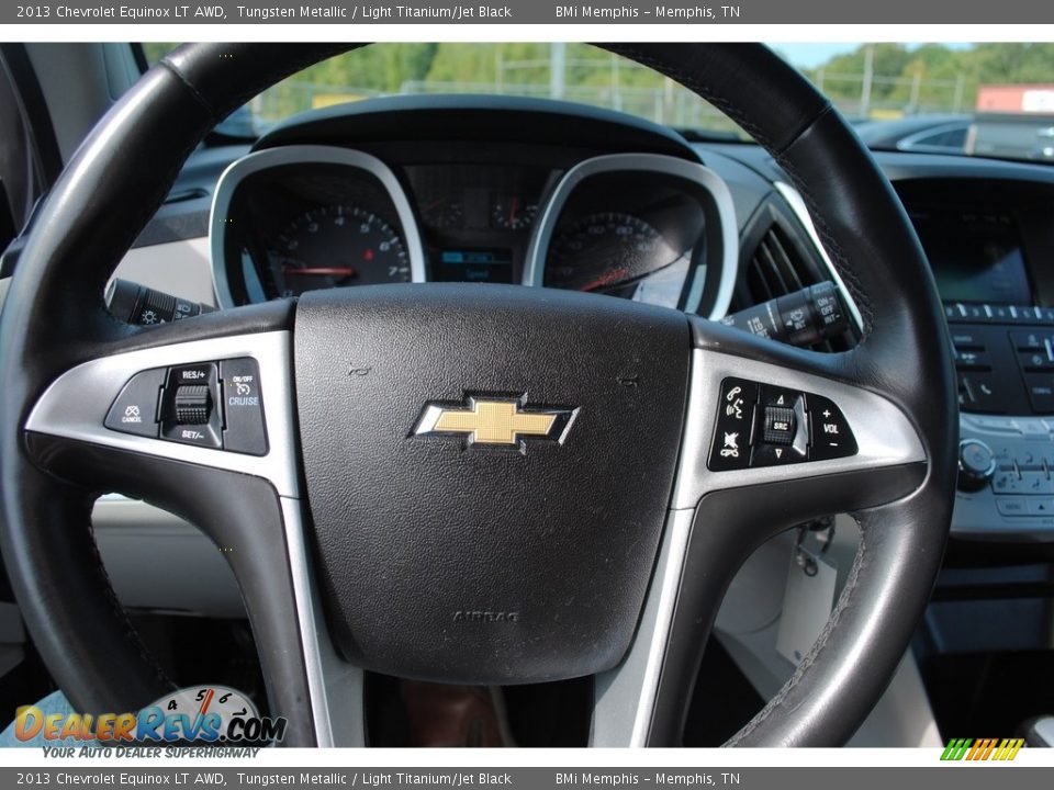 2013 Chevrolet Equinox LT AWD Tungsten Metallic / Light Titanium/Jet Black Photo #12