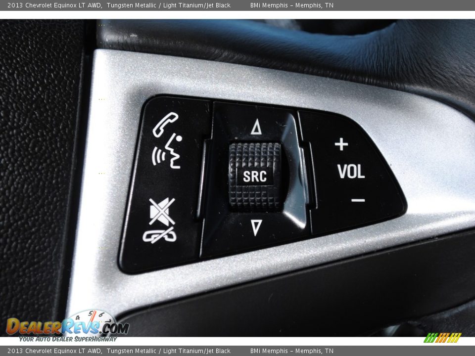 2013 Chevrolet Equinox LT AWD Tungsten Metallic / Light Titanium/Jet Black Photo #14