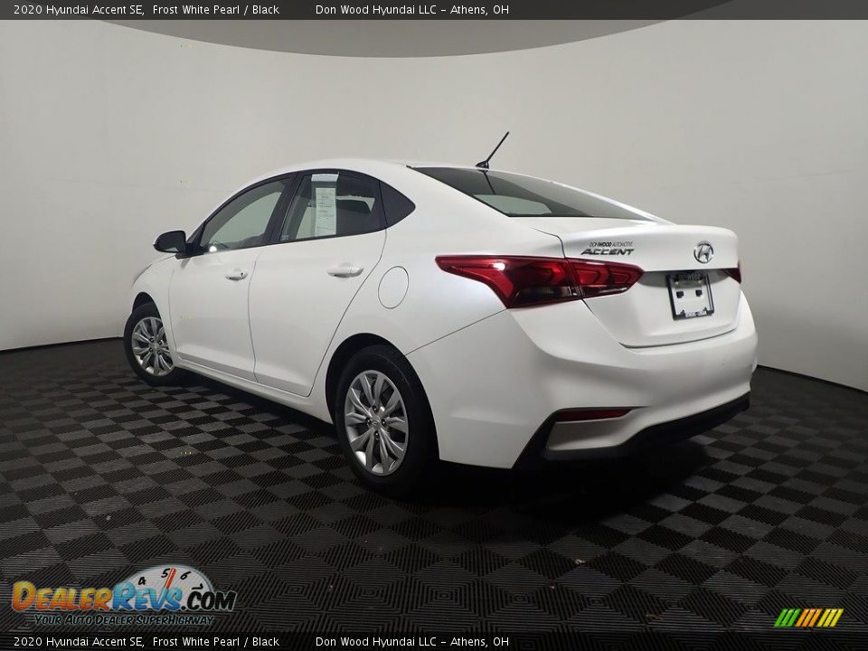 2020 Hyundai Accent SE Frost White Pearl / Black Photo #11