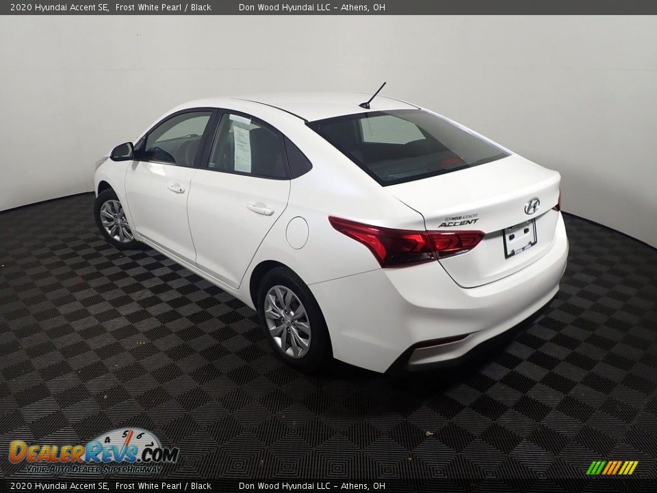 2020 Hyundai Accent SE Frost White Pearl / Black Photo #12