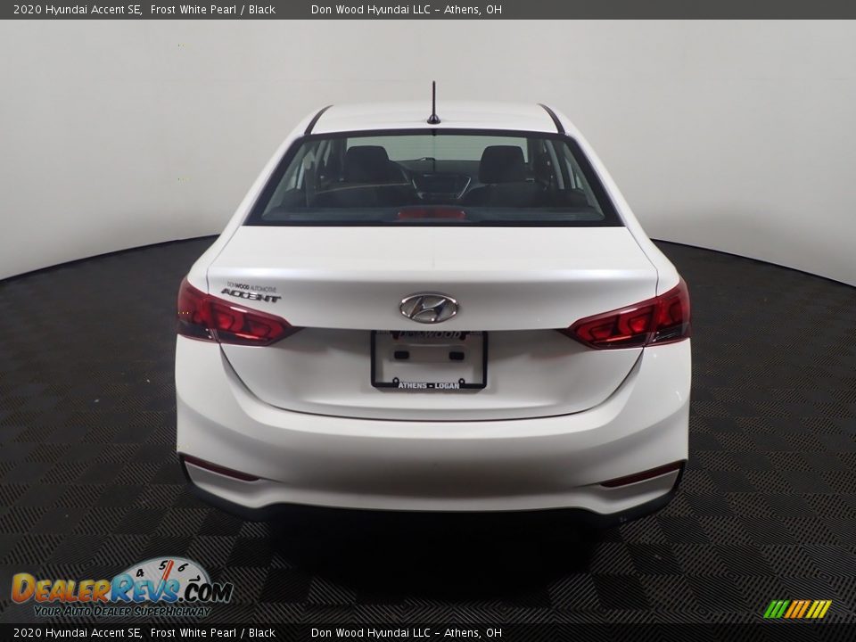 2020 Hyundai Accent SE Frost White Pearl / Black Photo #13