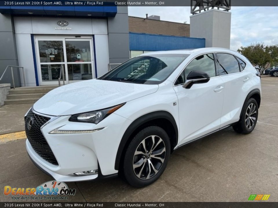 Front 3/4 View of 2016 Lexus NX 200t F Sport AWD Photo #1