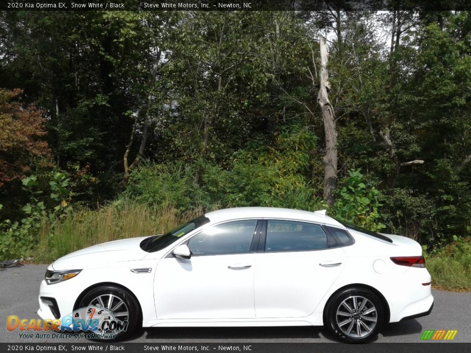 2020 Kia Optima EX Snow White / Black Photo #1