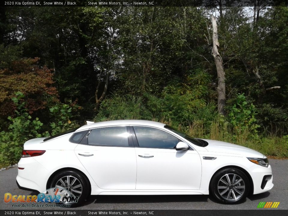 2020 Kia Optima EX Snow White / Black Photo #5