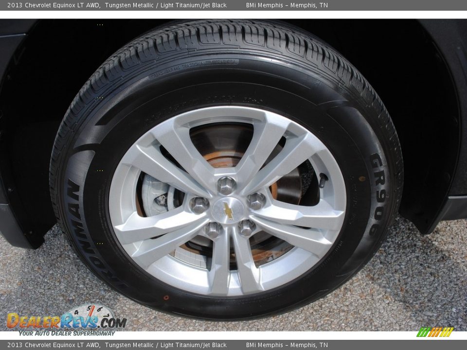 2013 Chevrolet Equinox LT AWD Tungsten Metallic / Light Titanium/Jet Black Photo #30
