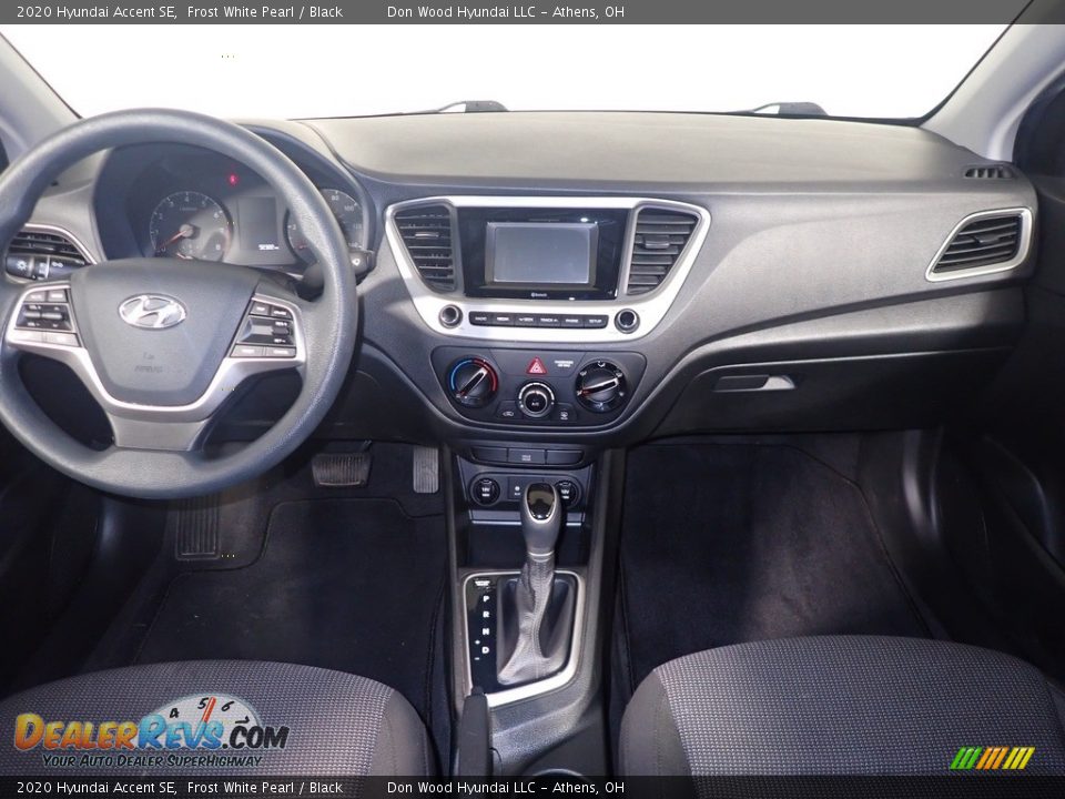 2020 Hyundai Accent SE Frost White Pearl / Black Photo #25