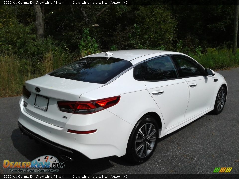 2020 Kia Optima EX Snow White / Black Photo #6