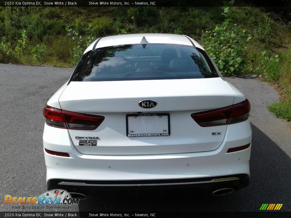 2020 Kia Optima EX Snow White / Black Photo #7