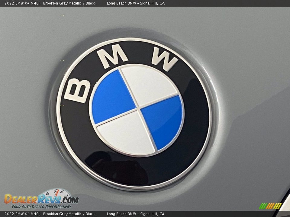 2022 BMW X4 M40i Brooklyn Gray Metallic / Black Photo #5