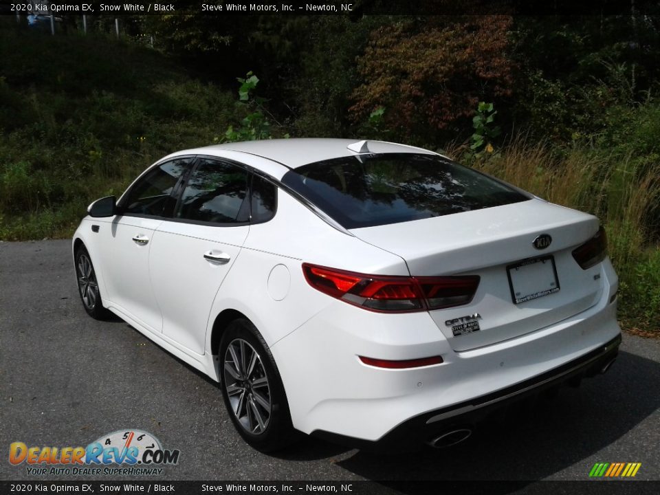 2020 Kia Optima EX Snow White / Black Photo #8