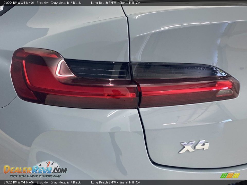 2022 BMW X4 M40i Brooklyn Gray Metallic / Black Photo #6