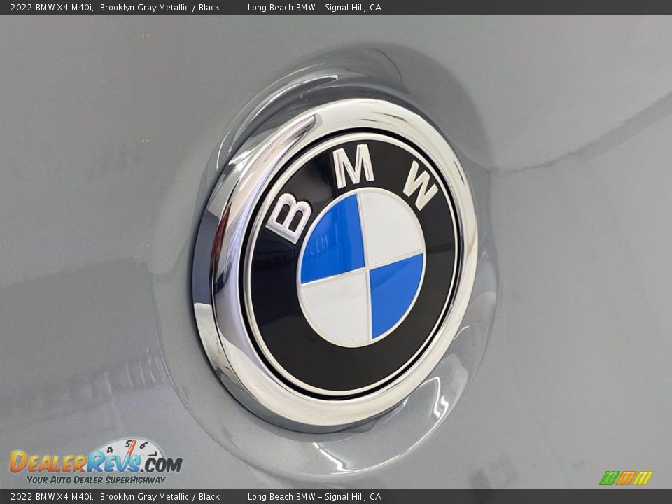 2022 BMW X4 M40i Brooklyn Gray Metallic / Black Photo #7