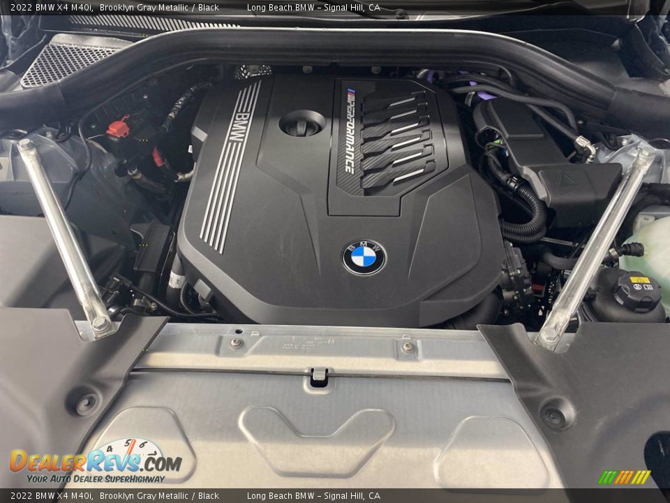 2022 BMW X4 M40i 3.0 Liter DI TwinPower Turbocharged DOHC 24-Valve VVT Inline 6 Cylinder Engine Photo #10