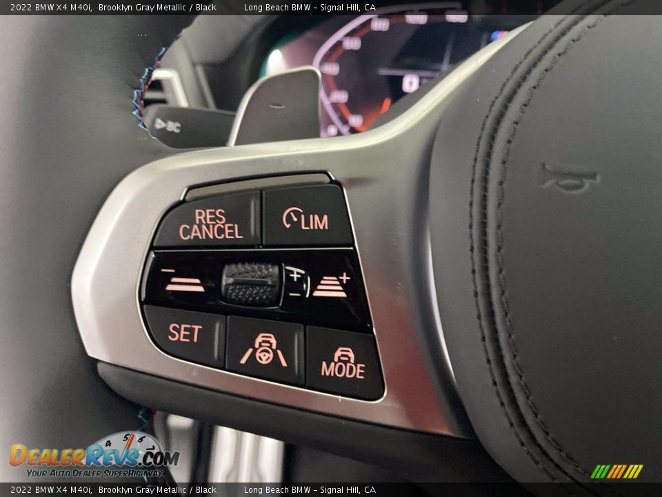 2022 BMW X4 M40i Steering Wheel Photo #16