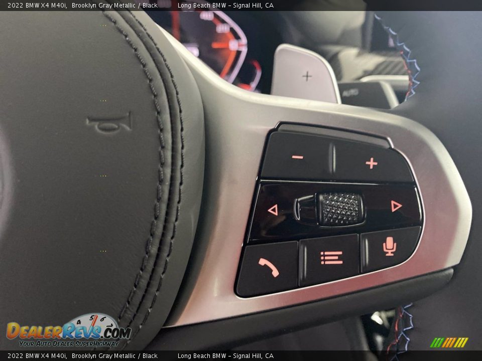 2022 BMW X4 M40i Steering Wheel Photo #17